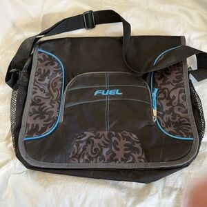 Fuel messenger bag, laptop bag, adjustable strap, great condition
